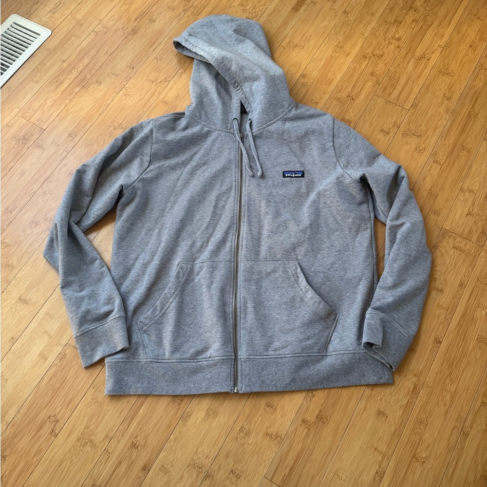 Patagonia Gray Full-Zip Hoodie